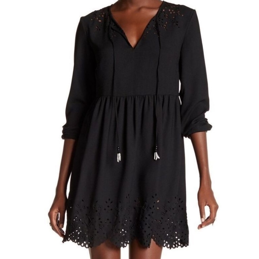 French Connection Eyelet Dress